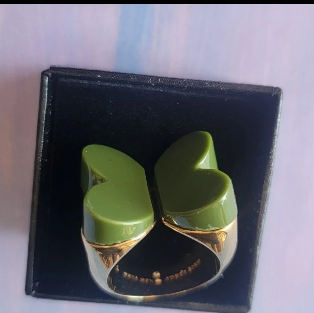Kate Spade Green Flutter Butterfly *Rare* Ring